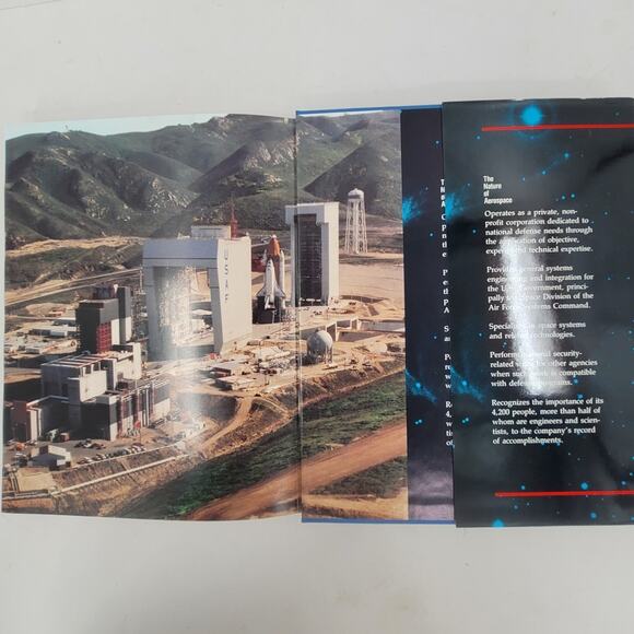 Aerospace 1985 25 Years of experience The Aerospace‎ Corporation Hardcover Book - Picture 7 of 9